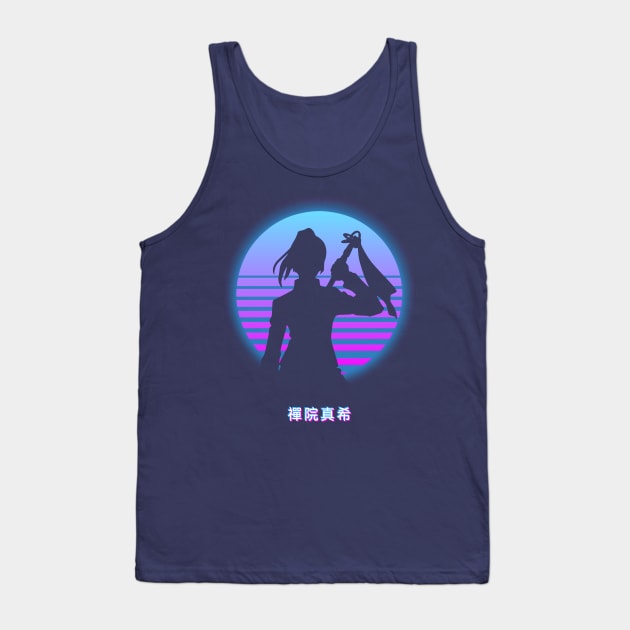 Zenin Maki Retro Tank Top by The Artz